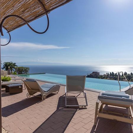 Taormina Skyline Villa Bagian luar foto